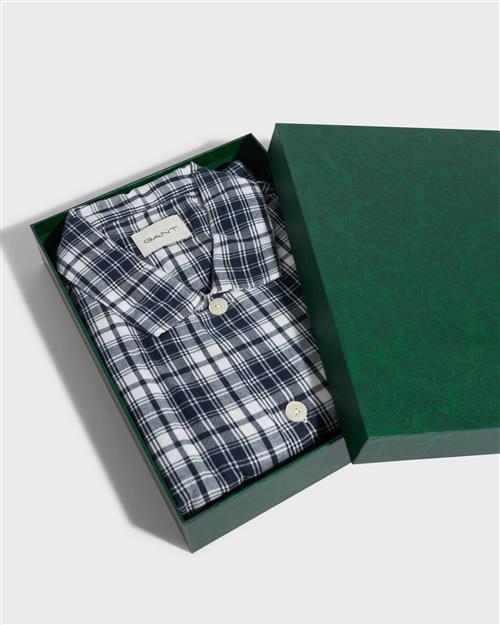 Gant Flannel Pj Set Shirt and Pants Gb Pyjamas