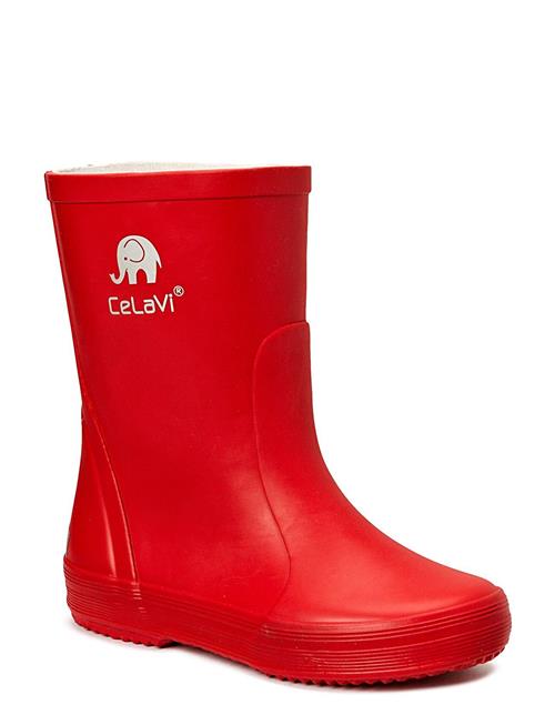 CeLaVi Basic Wellies -Solid CeLaVi Red