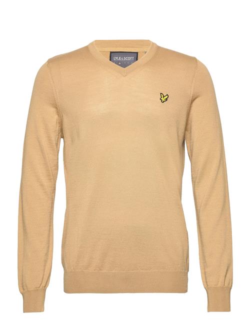 Lyle & Scott Sport Golf V Neck Pullover Lyle & Scott Sport Brown