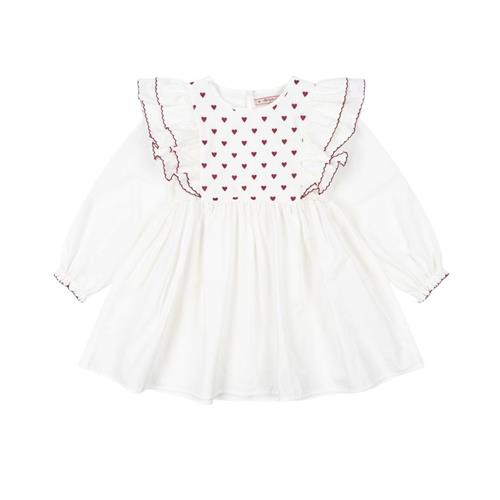 Konges Sløjd Coeur Dress Gots - Pure White | Hvid | 4 years