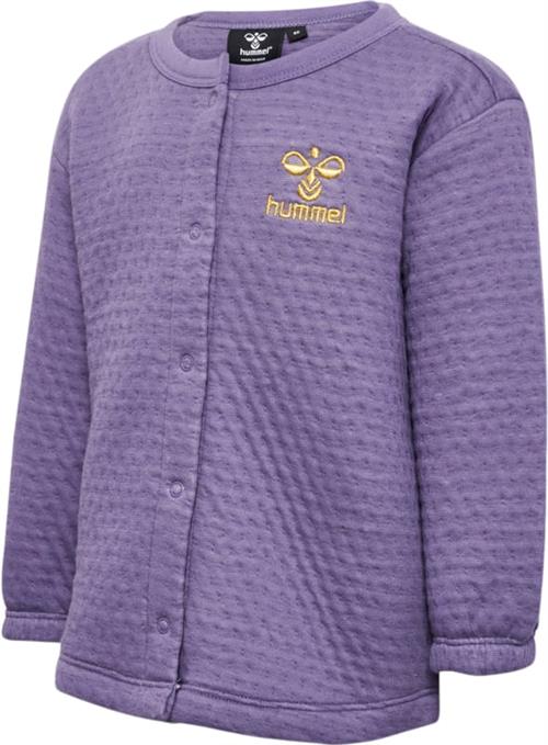 Hummel Hmlinge Sweat Jacket Str 2 år / 92 cm - Lilla Sweatshirts hos Magasin