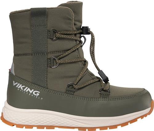 Viking Equip Warm WP SL Olive Støvler Str 41 - Gummi hos Magasin