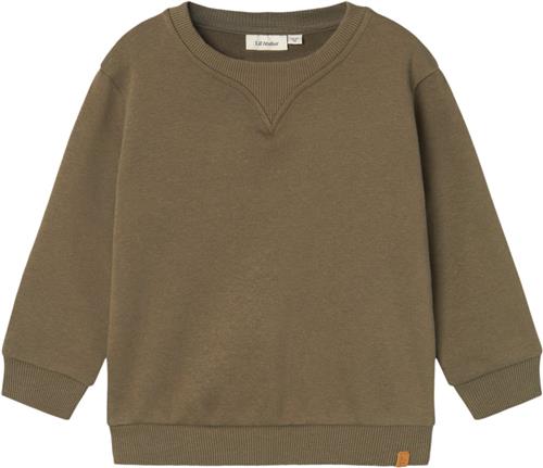 Lil' Atelier Nmmilondon RAN LS Loose Sweat LIL Str 98 - Kalamata Sweatshirts hos Magasin