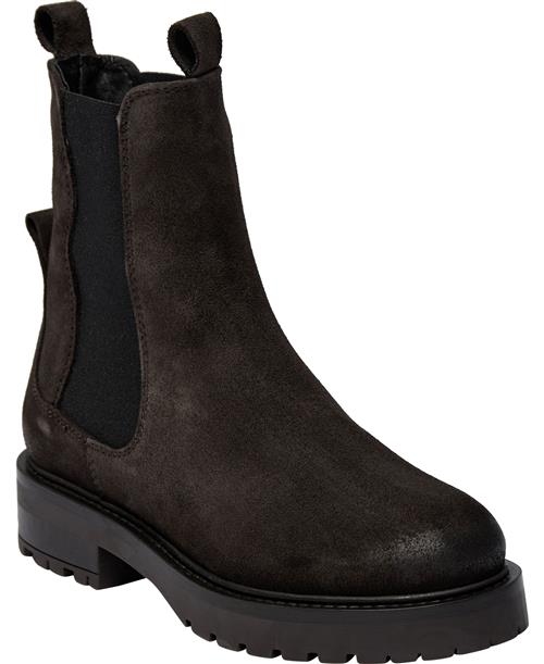 Se Pavement Katelyn Suede Wool Kvinde Brown Suede Chelsea Boots Str 41 - Uld hos Magasin ved Magasin