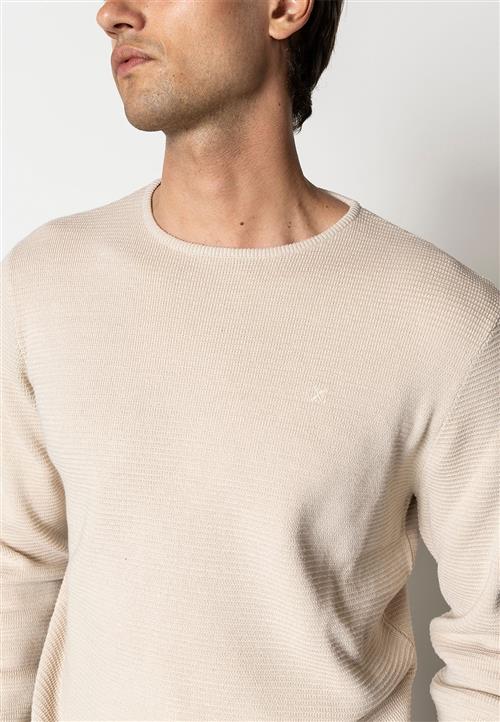 Se Clean Cut Copenhagen Oscar Knit Mand Ecru Melange Cardigans Str XL - hos Magasin ved Magasin