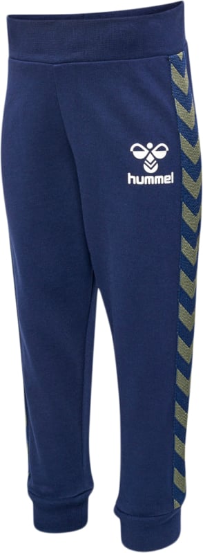 Hummel Hmlerhan Pants Str 4 år / 104 cm - Blå Bukser hos Magasin