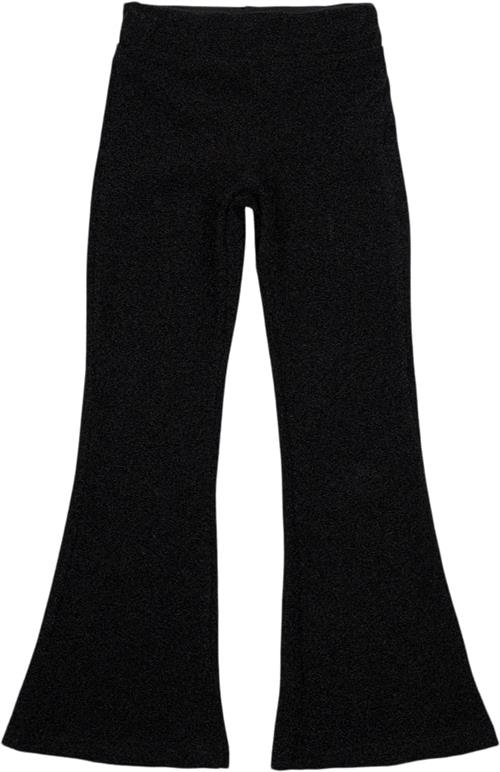 The New Tnmila Flared Pants Str 110-116 cm/5-6 år - Black Beauty Bukser hos Magasin