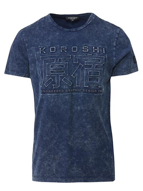 KOROSHI Bluser & t-shirts  indigo / blandingsfarvet