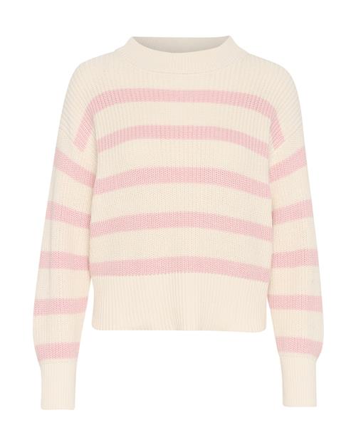 Se Part Two Pullover  pink / hvid ved About You