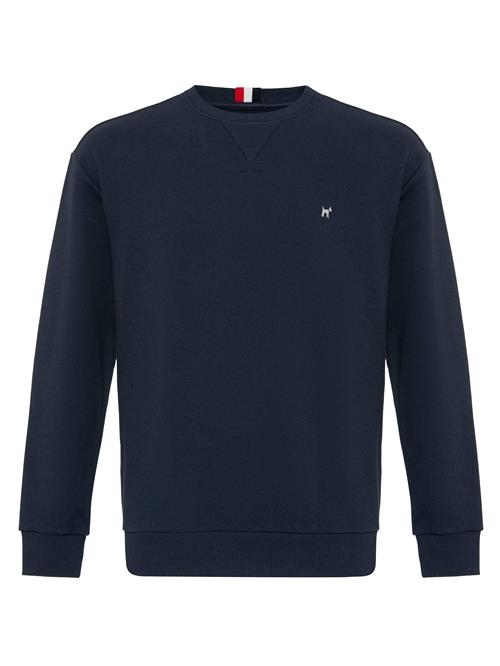 Williot Sweatshirt 'HOLMAN'  navy / hvid