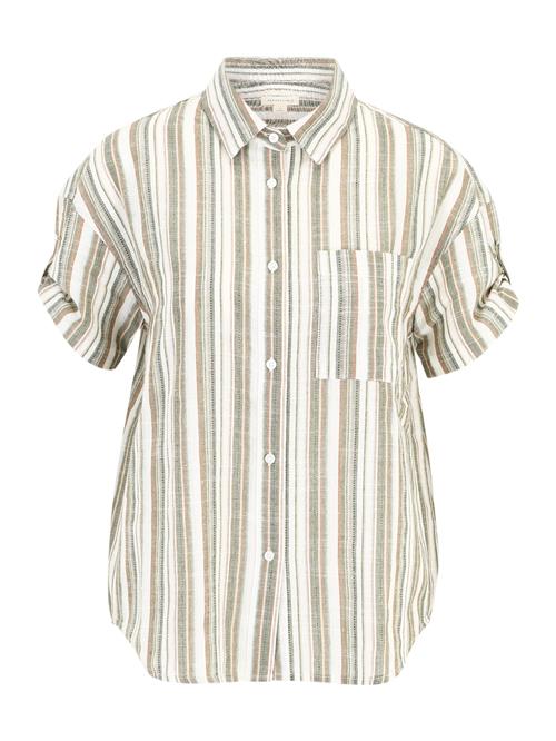 AÉROPOSTALE Bluse 'GUAZE'  creme / sand / khaki