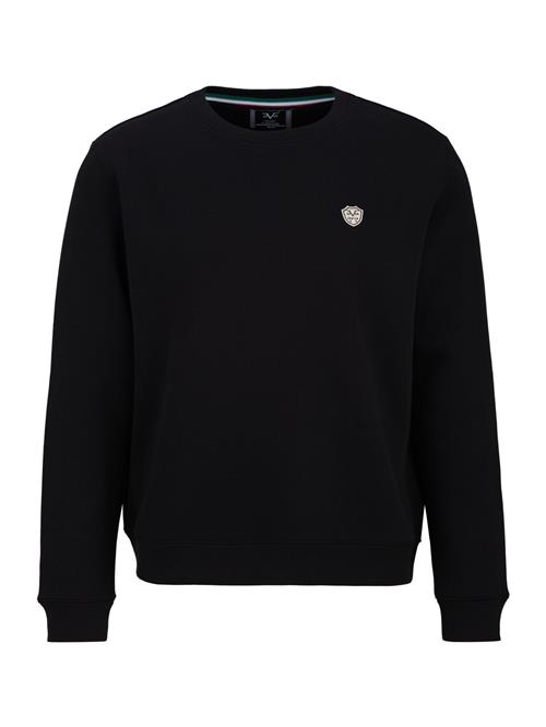 Se 19V69 ITALIA Sweatshirt 'Nico'  sort / hvid ved About You