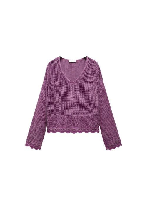 MANGO TEEN Pullover 'Saona2'  blomme