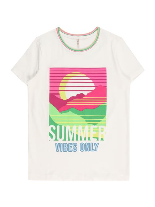 KIDS ONLY Bluser & t-shirts 'Julie'  gul / lysegrøn / mørk pink / uldhvid