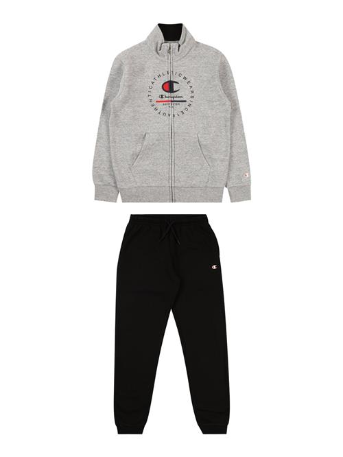 Champion Authentic Athletic Apparel Joggingdragt  grå-meleret / rød / sort