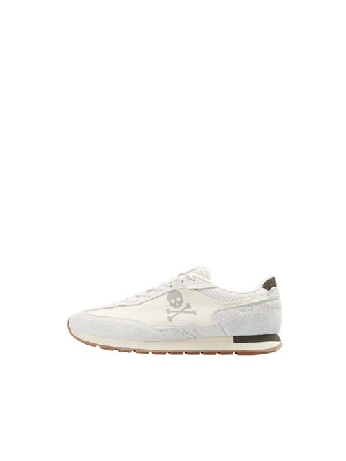 Scalpers Sneaker low 'Prax'  sort / offwhite / naturhvid