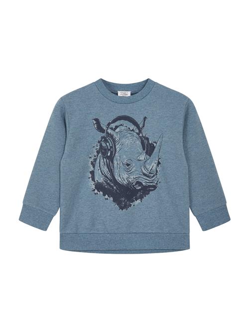 Hust & Claire Sweatshirt  lyseblå / mørkeblå