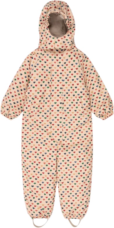 Konges Sløjd PU Nohr Snowsuit Str 5-6Y - Coeur Colorè Frappe Flyverdragter Polyester hos Magasin