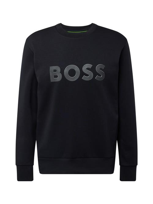 Se BOSS Sweatshirt 'Salbo'  antracit / sort ved About You