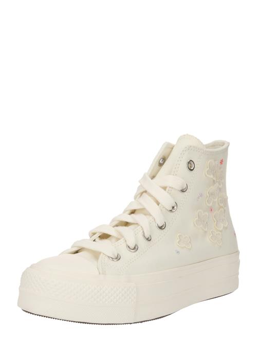 CONVERSE Sneaker high 'Chuck Taylor All Star Lift'  creme / lyselilla / lyserød / sort