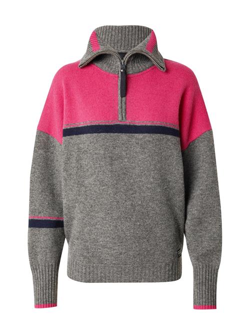 G-STAR Pullover  mørkeblå / grå-meleret / lys pink