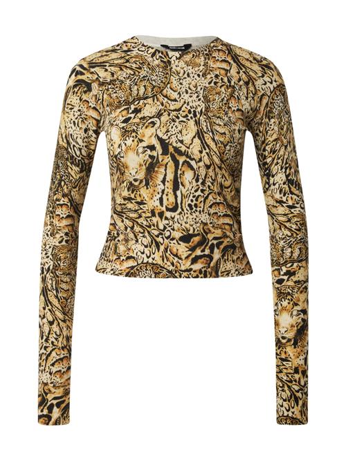 Se Just Cavalli Pullover 'MAGLIERIA'  honning / pastelgul / sort ved About You