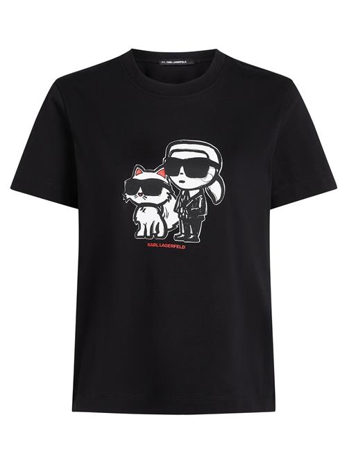 Se Karl Lagerfeld Shirts  grå / blodrød / sort / hvid ved About You