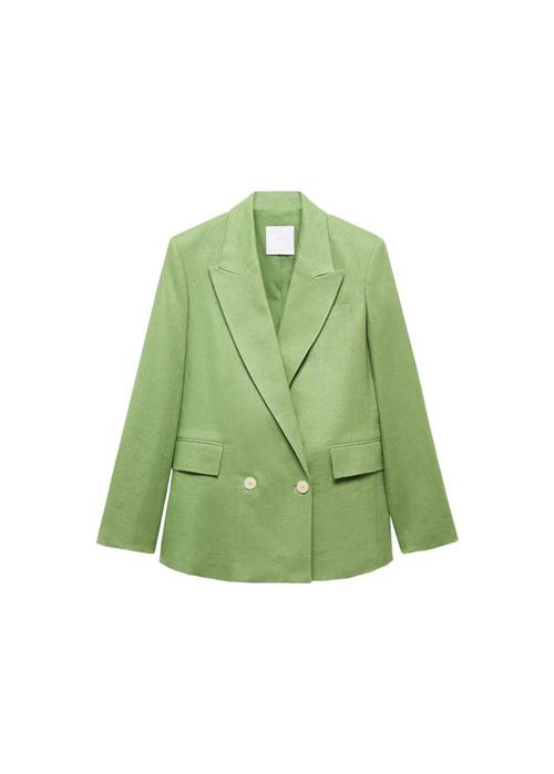 MANGO Blazer 'Tempoli'  grøn