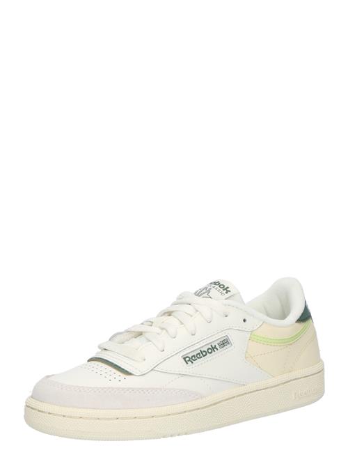 Se Reebok Sneaker low 'CLUB C 85'  lysegrøn / sort / hvid ved About You