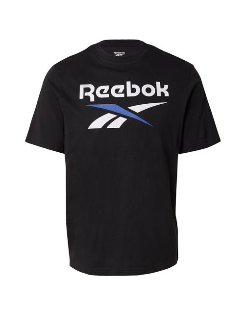 Se Reebok Funktionsskjorte 'IDENTITY'  blå / sort / hvid ved About You