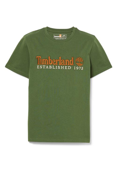 TIMBERLAND Bluser & t-shirts  grøn / orange / hvid