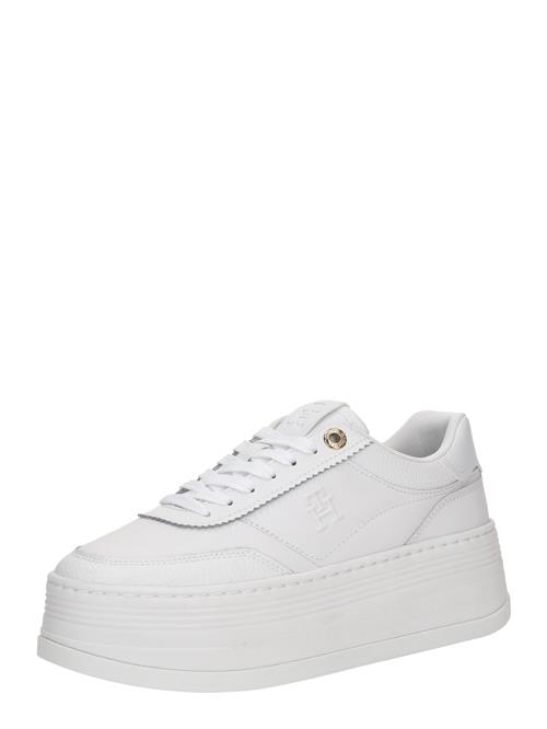 TOMMY HILFIGER Sneaker low 'LUX COURT'  hvid