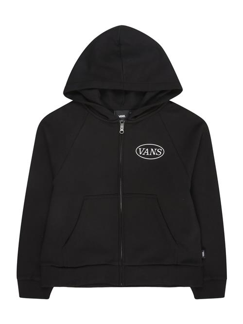 VANS Sweatjakke 'DAMASK'  grå / sort / hvid