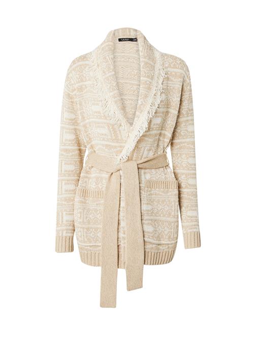 Se Lauren Ralph Lauren Cardigan 'RUZITA'  creme / lysebrun ved About You