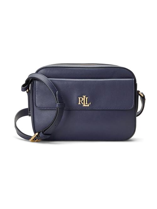 Se Lauren Ralph Lauren Skuldertaske 'MARCY'  navy / guld ved About You