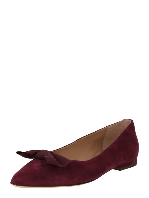 Se Lauren Ralph Lauren Ballerinasko 'LONDYN BOW'  bordeaux ved About You