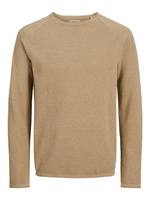 JACK & JONES Pullover 'JJEHILL'  taupe