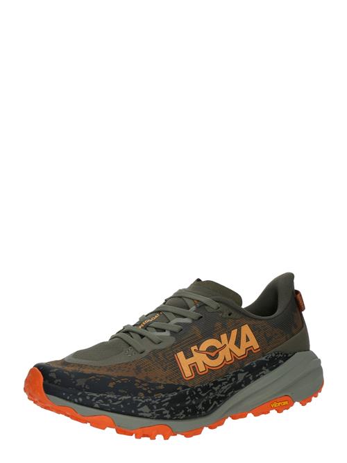 Hoka One One Løbesko 'SPEEDGOAT 6'  oliven / mørkegrøn / orange / sort