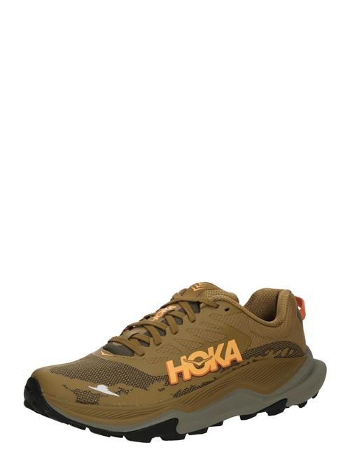 Hoka One One Løbesko 'Torrent 4'  umbra / brun-meleret / orange / abrikos