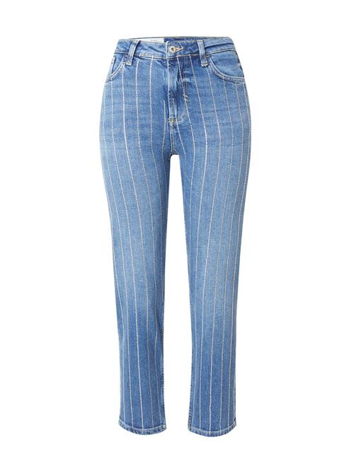 River Island Jeans 'HARLEY HOTFIX STEVIE'  blue denim / sølv