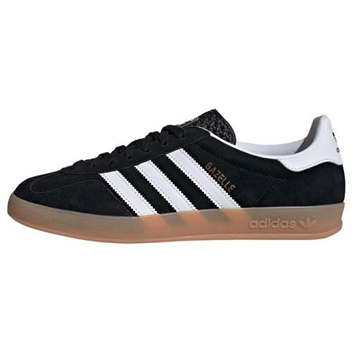 Se ADIDAS ORIGINALS Sneaker low 'Gazelle'  guld / sort / hvid ved About You