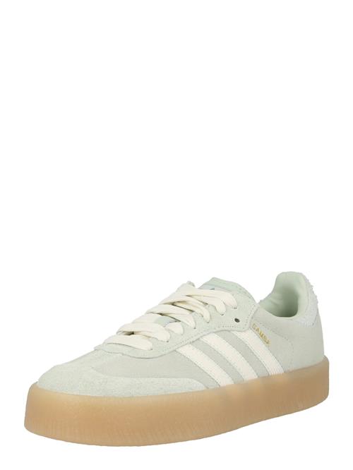 ADIDAS ORIGINALS Sneaker low 'SAMBAE'  pastelgrøn / hvid