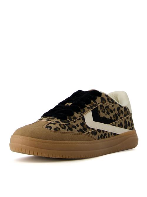 Se Bershka Sneaker low  karamel / lysebrun / sort / hvid ved About You