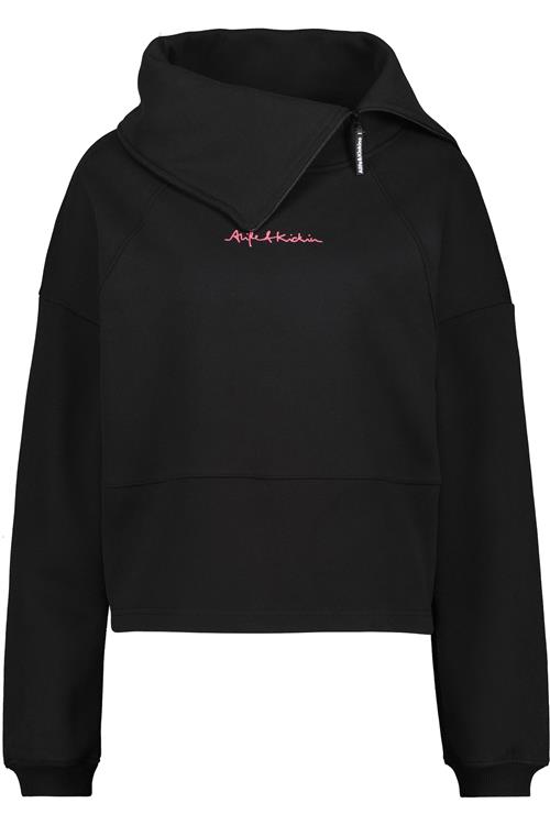 Se Alife and Kickin Sweatshirt 'LiaAK'  lys pink / sort ved About You