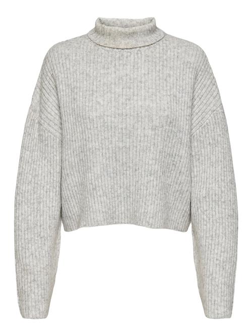 Se ONLY Pullover 'ONLMelanie'  lysegrå ved About You