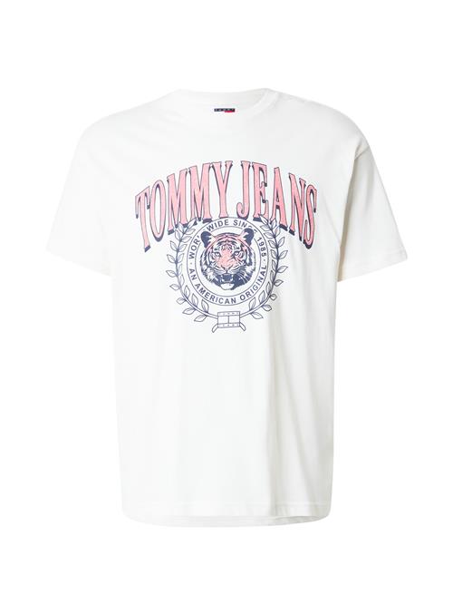 Tommy Jeans Bluser & t-shirts 'VARSITY TIGER'  safir / pitaya / hvid