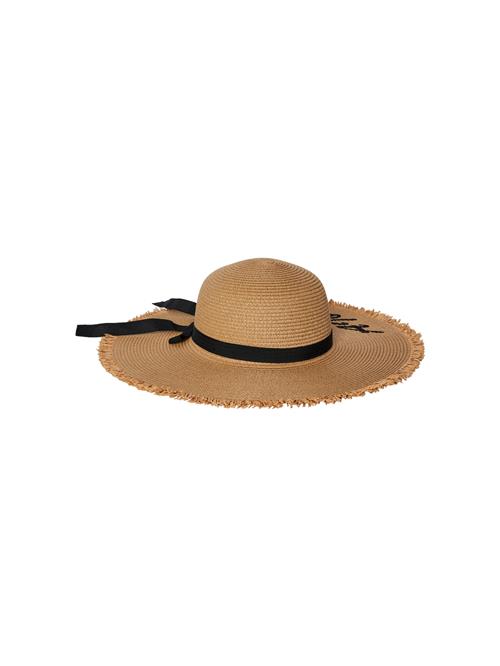 PIECES Hat 'ADA'  beige / sort