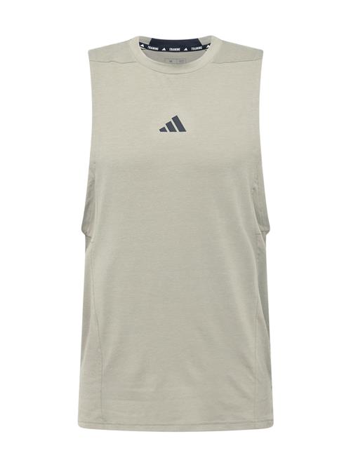 ADIDAS PERFORMANCE Funktionsskjorte 'D4T Workout'  khaki / sort