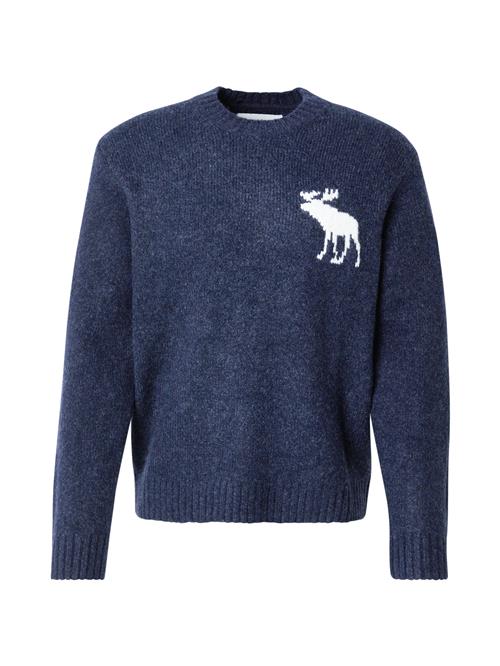 Abercrombie & Fitch Pullover  navy / hvid