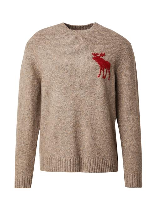 Abercrombie & Fitch Pullover  beige-meleret / merlot